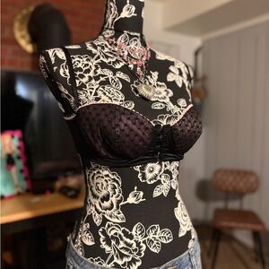 Intimissimi Black Patterned Bra